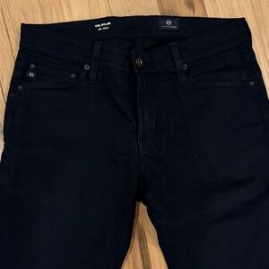 AG Adriano Goldschmied Men's Black Slim Jeans